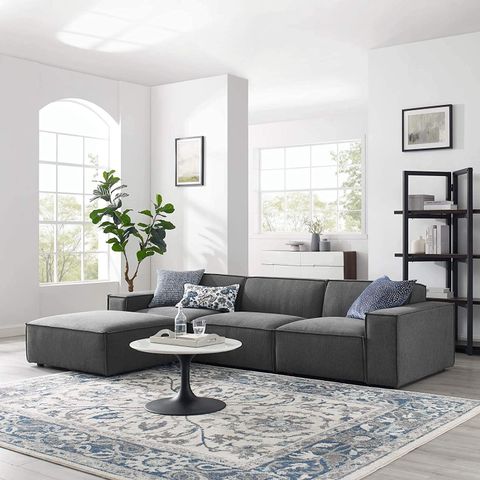 Designing with the Cooper Dark Gray Linen Sectional Sofa A Pro’s Perspective